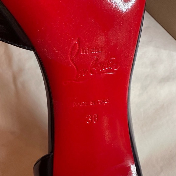 Louboutin chrome heels - Picture 7 of 7